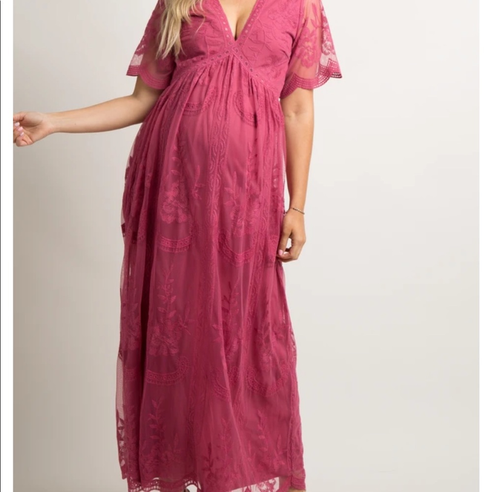 PinkBlush Maternity Dress 💕LIKE NEW 💕